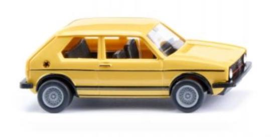 Wiking VW Golf I GTI lemongelb 