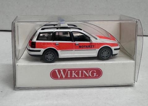 Wiking PKW VW Golf Variant Notarzt 