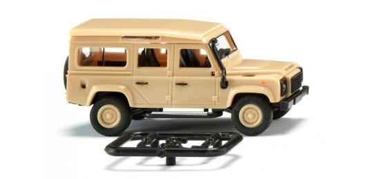 Wiking PKW Landrover Defender 110 beige 