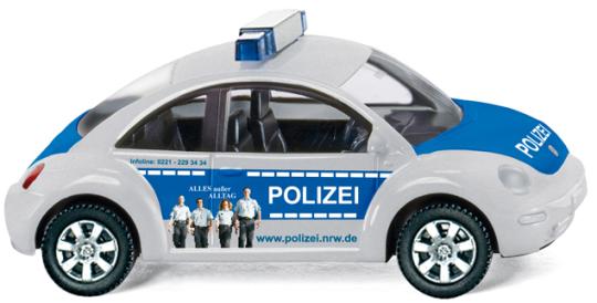 Wiking PKW VW New Beetle Polizei NRW 