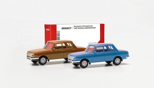 Herpa Minikit 2x Wartburg 353 `66 