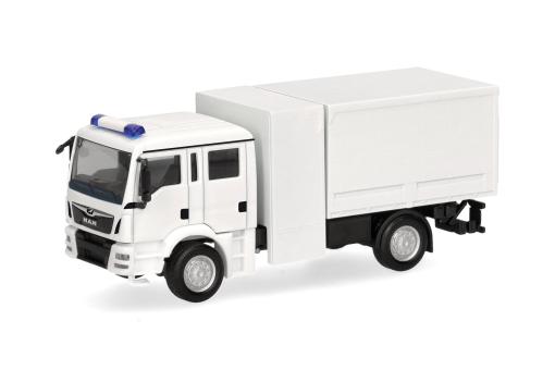 Herpa MiniKit MAN TGM MzGW, weiß (Mehrzweckgerätewagen) 014151 