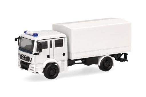 Herpa MiniKit MAN TGM MzKW, weiß (Mehrzweckkraftwagen) 014168 