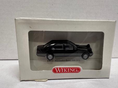 Wiking PKW MB 500 SEL schwarz 