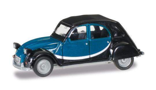 Herpa PKW Citroen 2 CV Charleston 