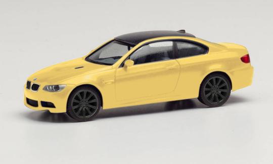 Herpa PKW BMW M3 Cabrio (E92), dakargelb 023863 