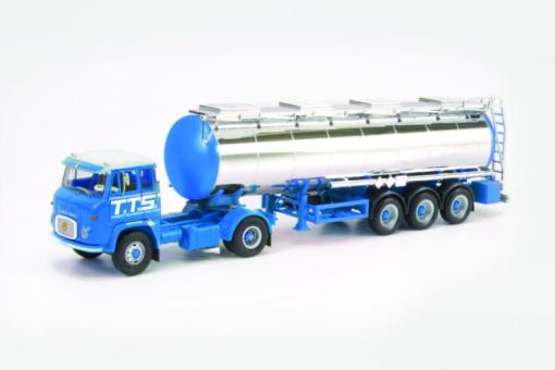 Modellbau Schwarz LKW Scania LB 76 ChromTank-Sz TTS 