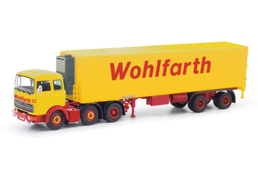 Modellbau Schwarz LKW MB LPS 2032 KüK-SZ Wohlfahrt 