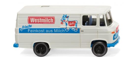 Wiking MB L 406 Kastenwagen Westmilch 027058 