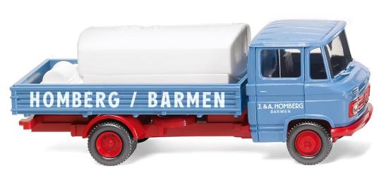 Wiking LKW MB L 408 Pritschen-LKW m.Aufsetztank Homberg 027102 