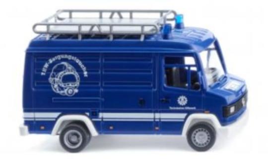 Wiking LKW MB L 507 D THW - Kastenwagen 