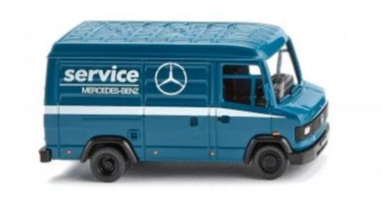 Wiking LKW MB L 507 D THW - Kastenwagen 027201 
