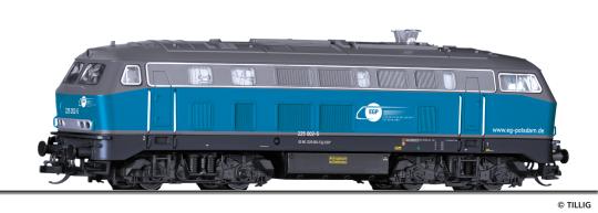 Tillig Diesellokomotive 225 002-5  Eisenbahngesellschaft Potsdam mbH, Ep. VI 027 