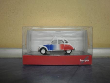 Herpa PKW Citroen 2CV Cocorico 028783 