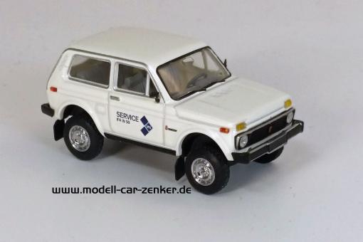 MCZ Brekina PkW Lada Niva 1600 WAS 2121 IFA W 50 Servicewagen 