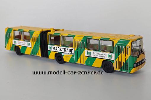 MCZ Brekina Ikarus 280.02 Gelenkbus LVB Leipzig Marktkauf 