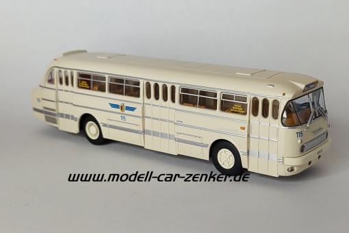 MCZ Brekina Stadtbus Ikarus 66 3-Türer VEB LVB Leipzig Wage 
