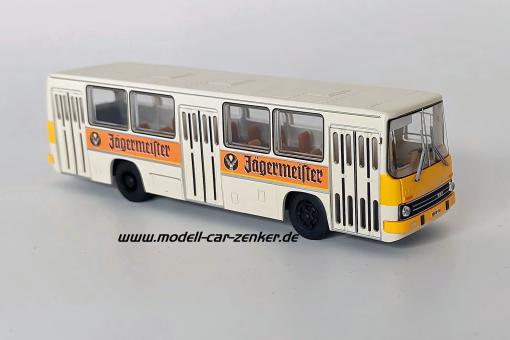 Brekina MCZ Stadtbus  Ikarus 260 Nahverkehr Halberstadt mit Jägermeister-Werbung 