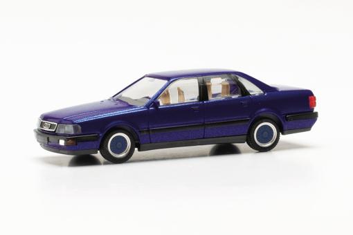 Herpa PKW Audi V8, blaumetallic 