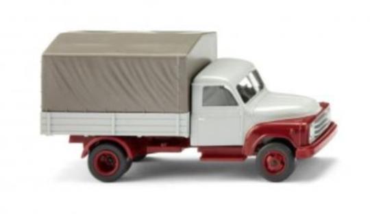 Wiking LKW Hanomag Diesel L28 Pritschen-LKW fenstergrau  034504 
