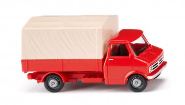 Wiking Bedford Pritschen-LKW blutorange 