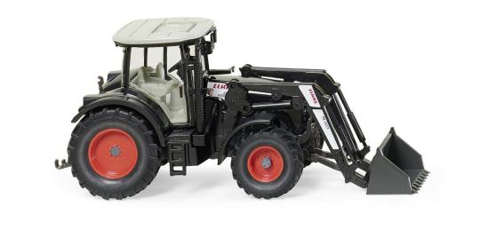 Wiking Traktor Claas Arion 630 mit Frontlader schwarz 036312 