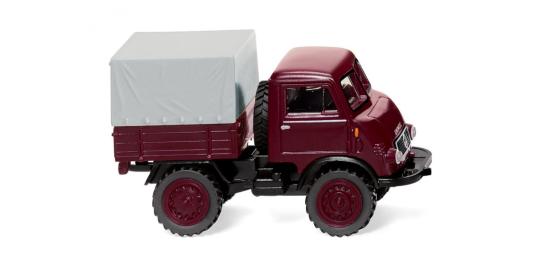 Wiking LKW MB Unimog U 401, weinrot 