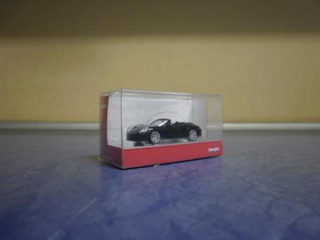 Herpa PKW Porsche 911 Carrera 4S Cabrio, nachtblaumetallic 