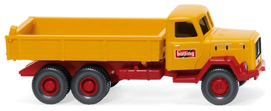 Wiking LKW Magirus Saturn Pritschenkipper Bölling 042404 
