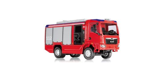 Wiking 1:43 MAN TG-M Feuerwehr Rosenbauer Feuerwehr Futur-Design 043196 