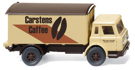 Wiking Koffer-LKW International Harvester Carstens Caffee 