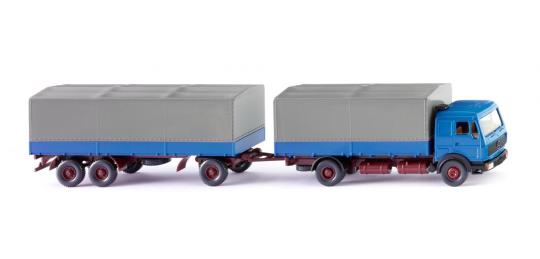 Wiking LKW MB NG PrHZ azurblau/grau 045501 
