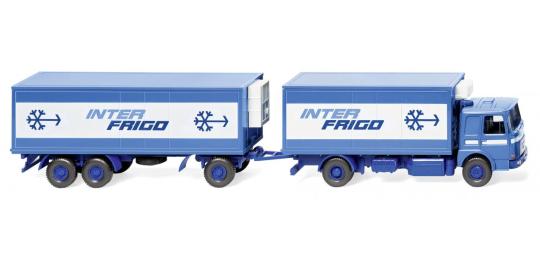 Wiking LKW MAN F8 Kühl-KHz InterFrigo 045801 