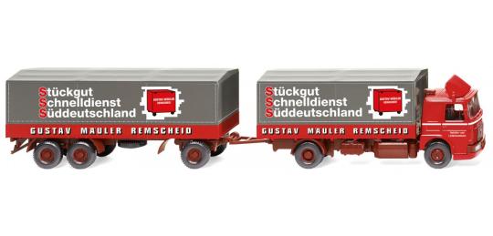 Wiking LKW MAN F8 PrHz Gustav Mäuler Remscheid 047301 