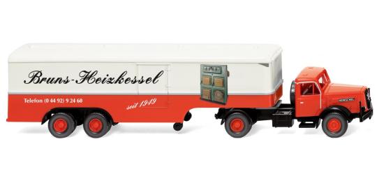 Wiking LKW Henschel HS140 K-Sz Bruns Heizkessel 051326 