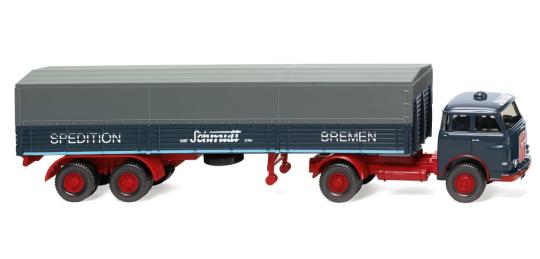 Wiking LKW MAN Pausbacke PrSz Spedition Schmidt Bremen 