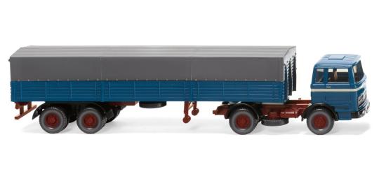 Wiking LKW MB 1620 PrSz azurblau 051405 