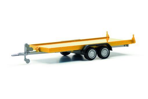 Herpa PKW-Transportanhänger gelb 052450 