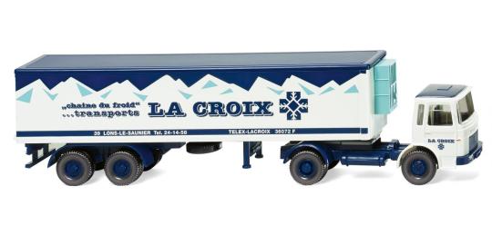 Wiking LKW Saviem Kühl-Koffer-SZ La Croix 052848 