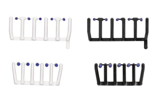 Herpa Z Zurüstteil 80 Signallichter blautransparent 