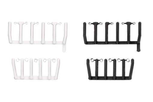 Herpa Z Zurüstteil 80 Signallichter transparent 