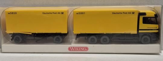 Wiking LKW MB Actros L WPrHz Deutsche Post AG 