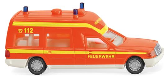 Wiking Feuerwehr MB Binz RTW Krankenwagen 
