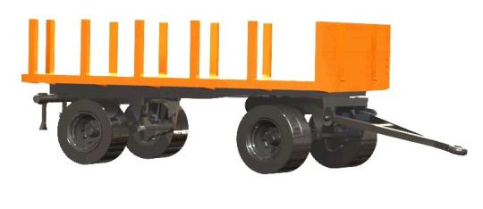 VK Modelle Rungenwagen, Bausatz 06251 