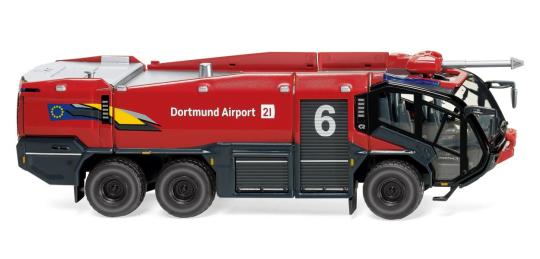 Wiking Feuerwehr Rosenbauer Panther 6x6 FLF Dortmund Airport 062648 