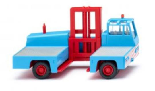 Wiking Seitenstapler - hellblau/rot 066703 