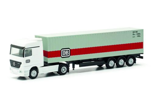 Herpa 1:120 MB Actros 11 Gigaspace Cont-SZ DB 066846 