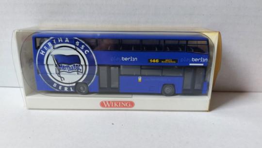 Wiking Stadtbus MAN/Henschel DN89 BVG Berlin Hertha BSC 