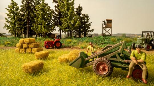 Noch Strohballen 36 Stück 7461 