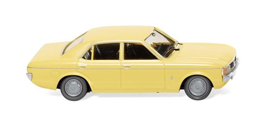 Wiking PKW Ford Granada hellgelb 